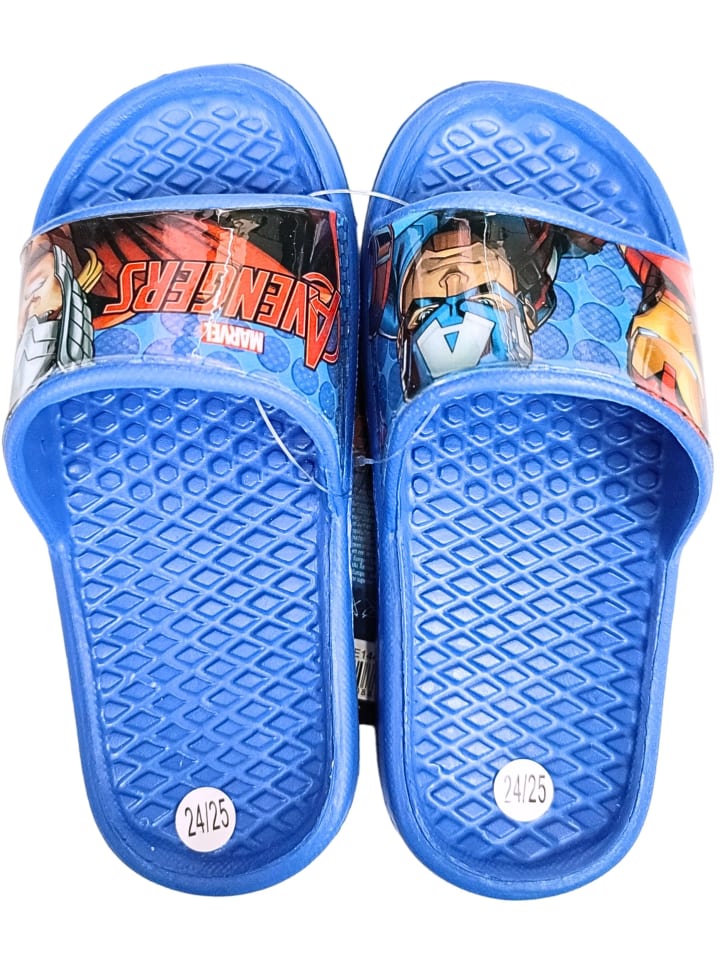 Avengers Badelatschen Avengers in Blau günstig kaufen