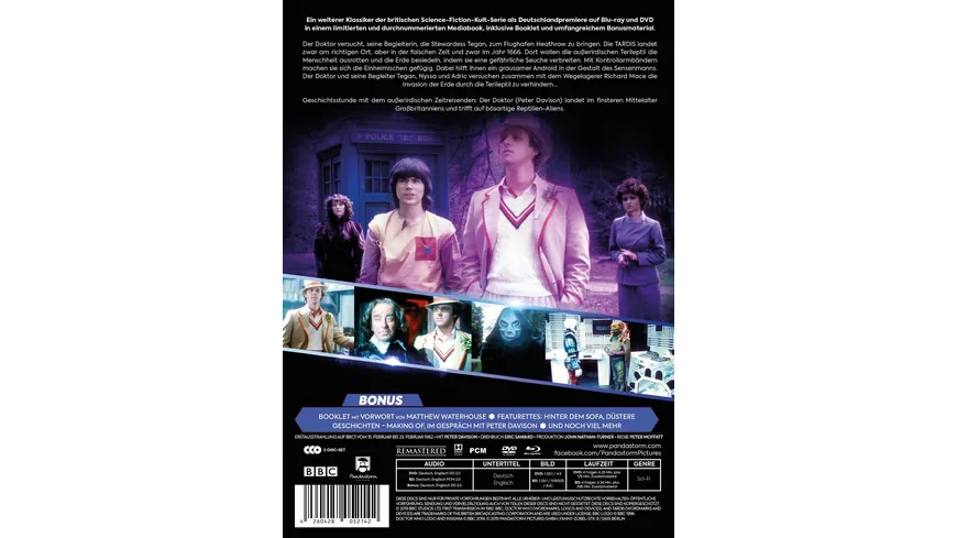 Doctor Who - Fünfter Doktor - Die Heimsuchung LTD. - ltd. Mediabook