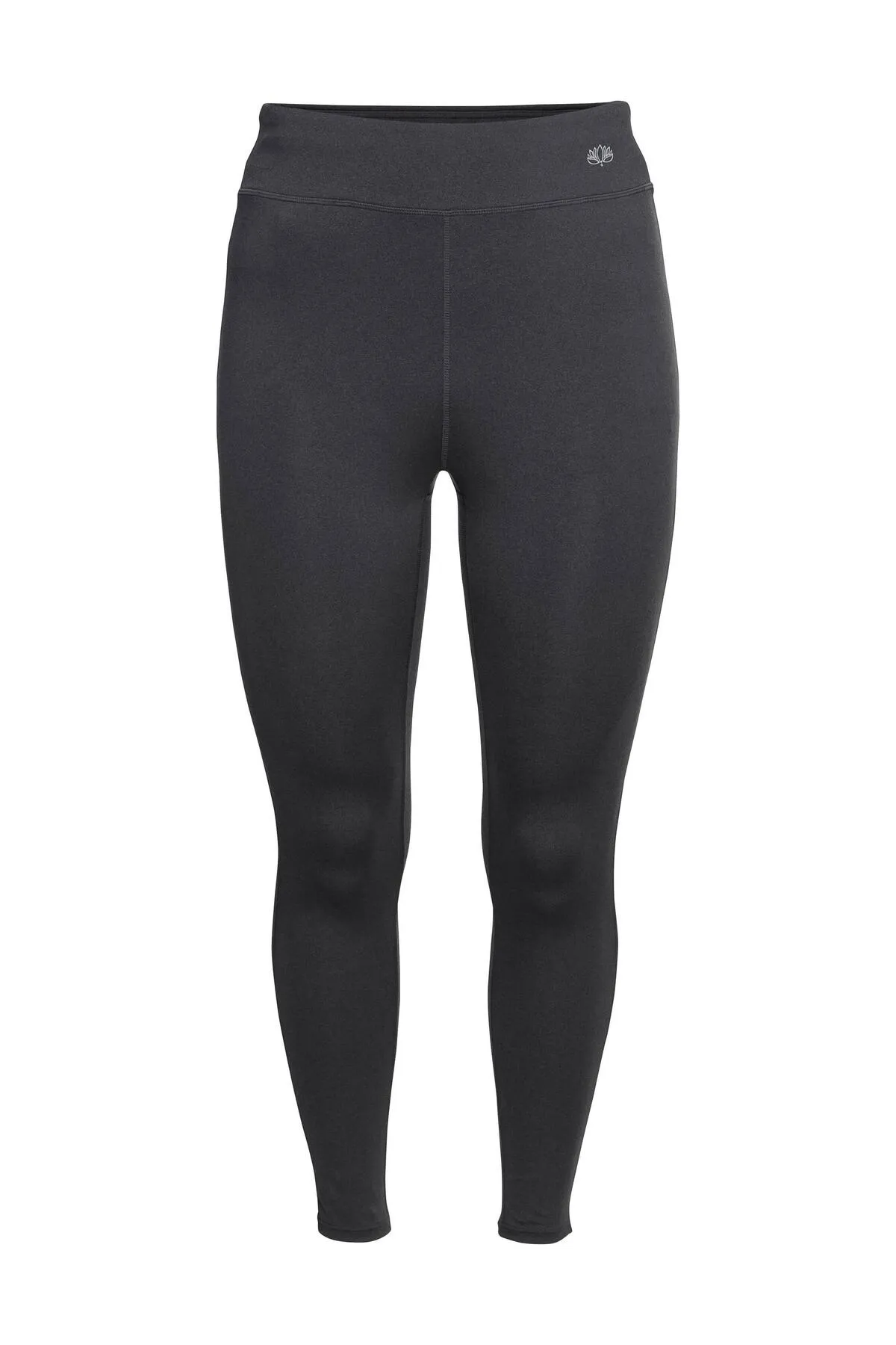 Sheego  Sport-Leggings - Grau - Mittlerer Bund