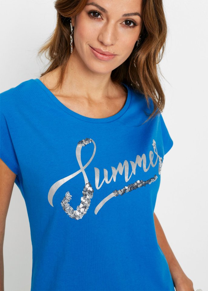 Shirt mit Pailletten