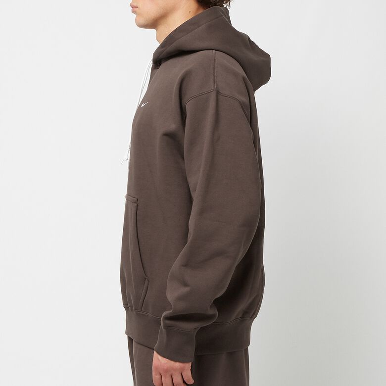 NIKE Solo Swoosh Fleece Hoodie baroque brown/white