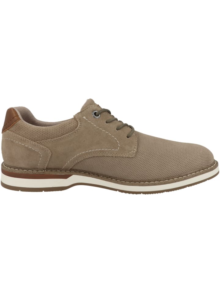 s.Oliver BLACK LABEL Schnürschuhe 5-13212-44 in beige günstig kaufen