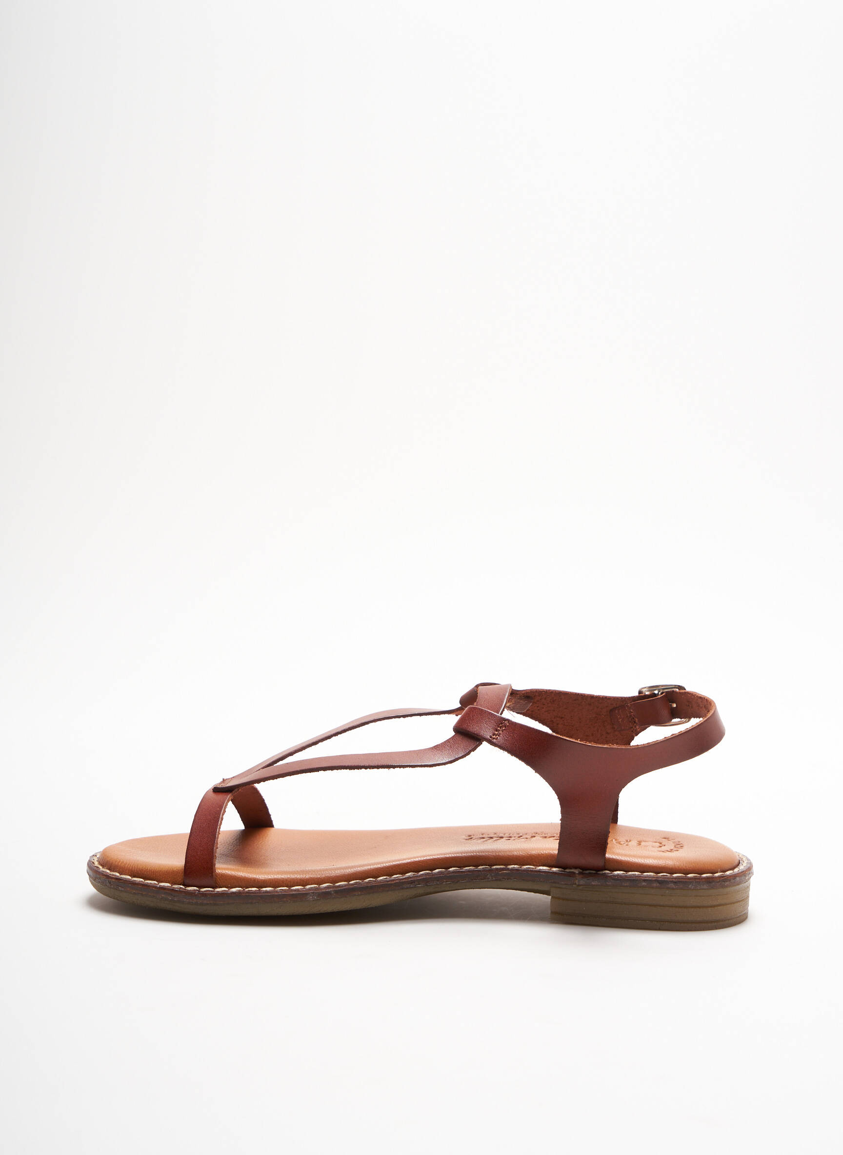 Patricia Miller Sandales Nu Pieds Femme couleur marron
