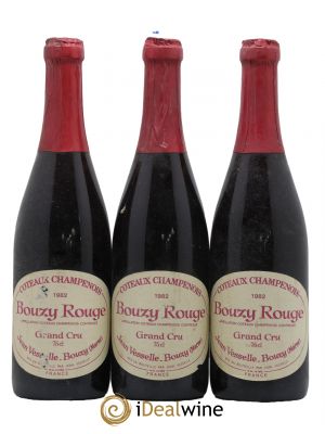 Coteaux Champenois Bouzy Jean Vesselle 1982 - Lot de 3 Bouteilles