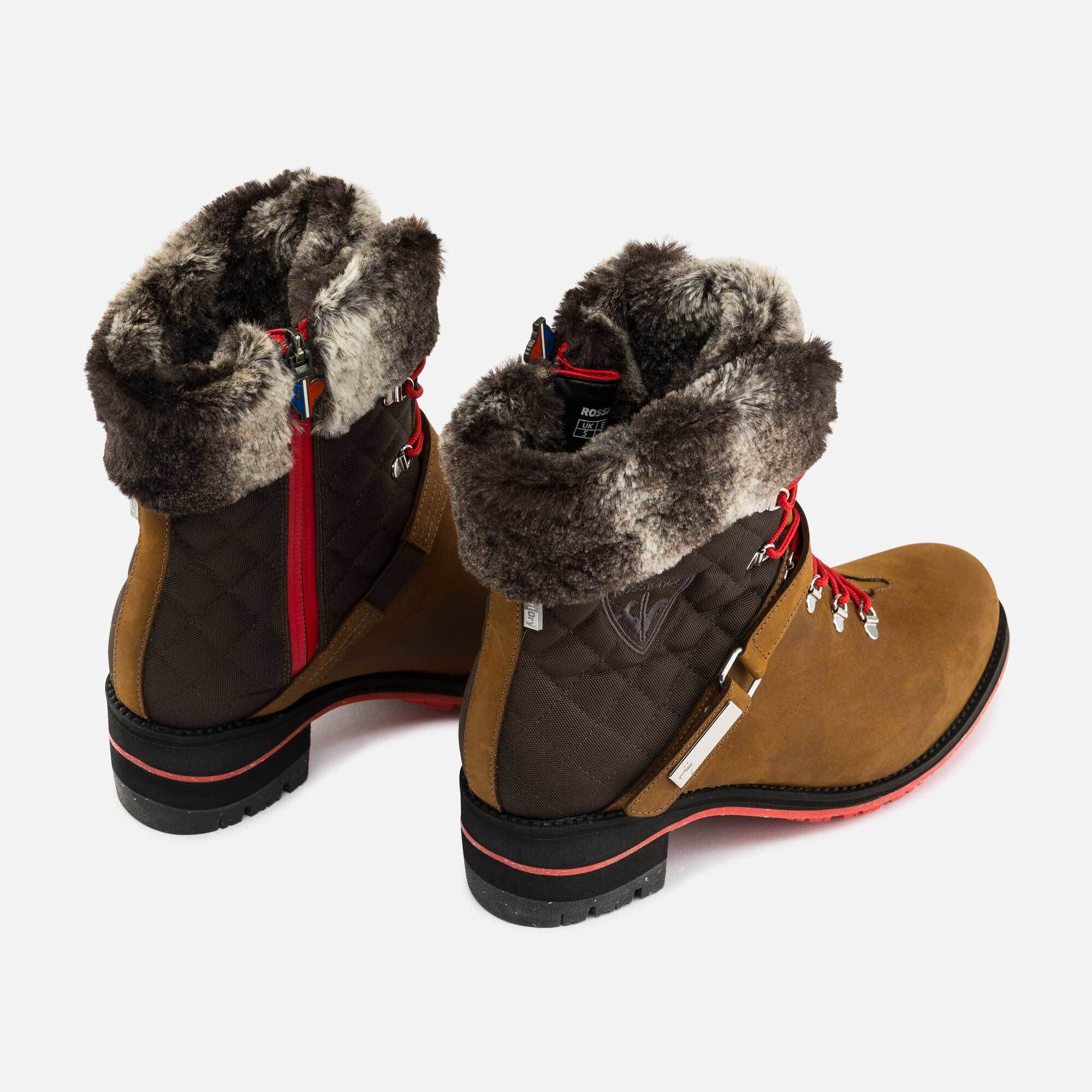 Bottes 1907 Megève en Nubuck Camel Femme