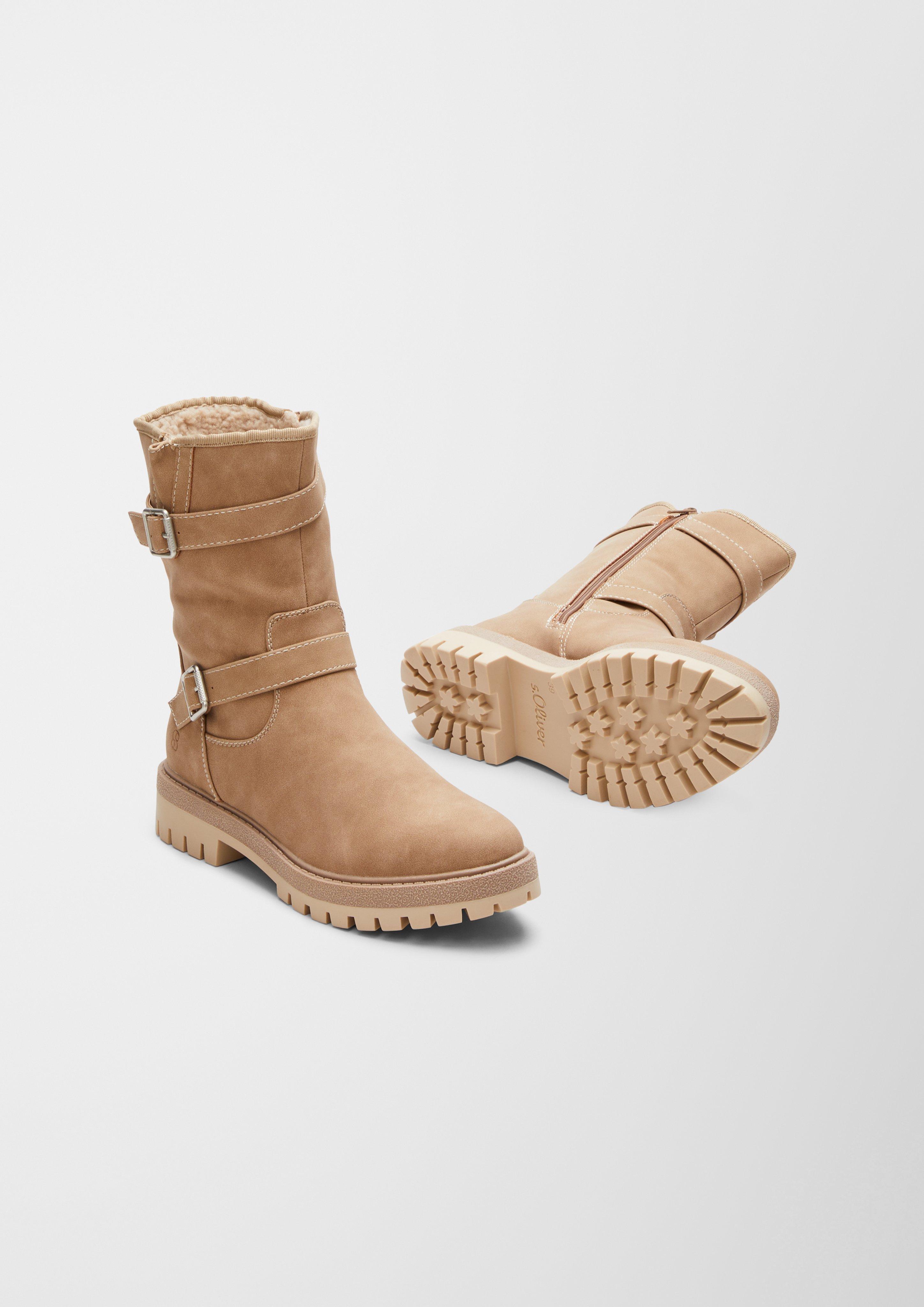 Winterstiefel mit Teddyplüsch  6006630-440