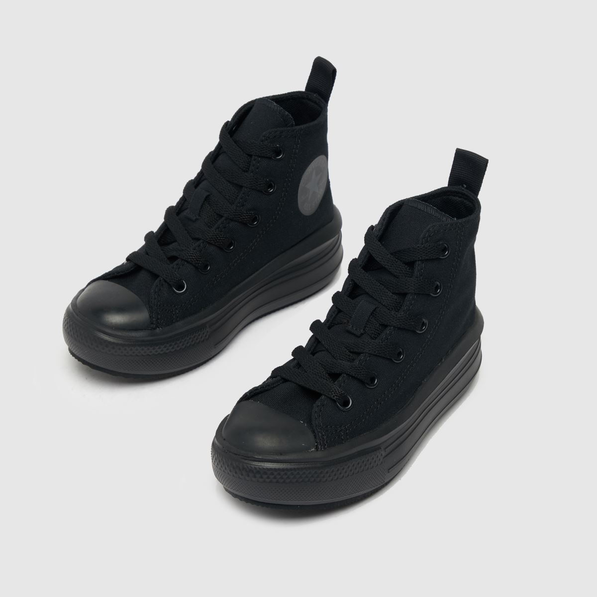 Converse fekete All Star Move Hi junior cipők
