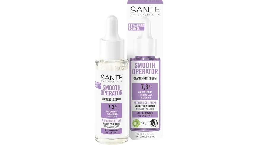 SANTE Smooth Operator Glättendes Serum 30 ml