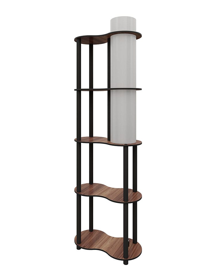 Opviq Standleuchte in Hellbraun/ Schwarz - (H)140 cm günstig kaufen onesize