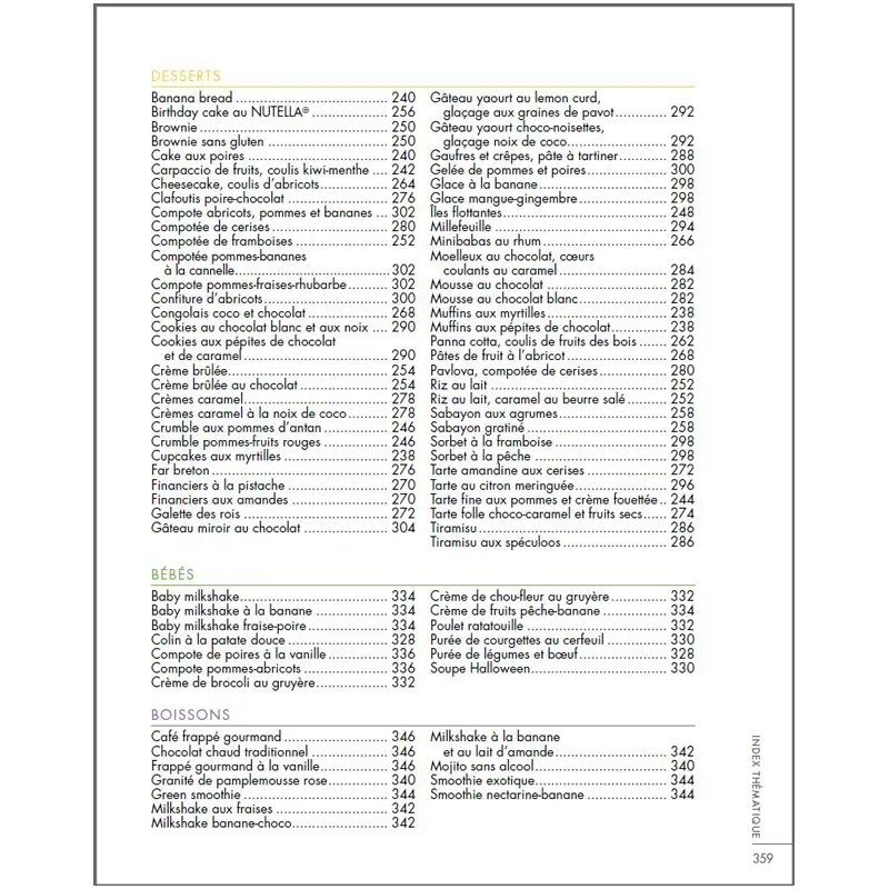 LIVRE 300 RECETTES FRANCAIS SAV