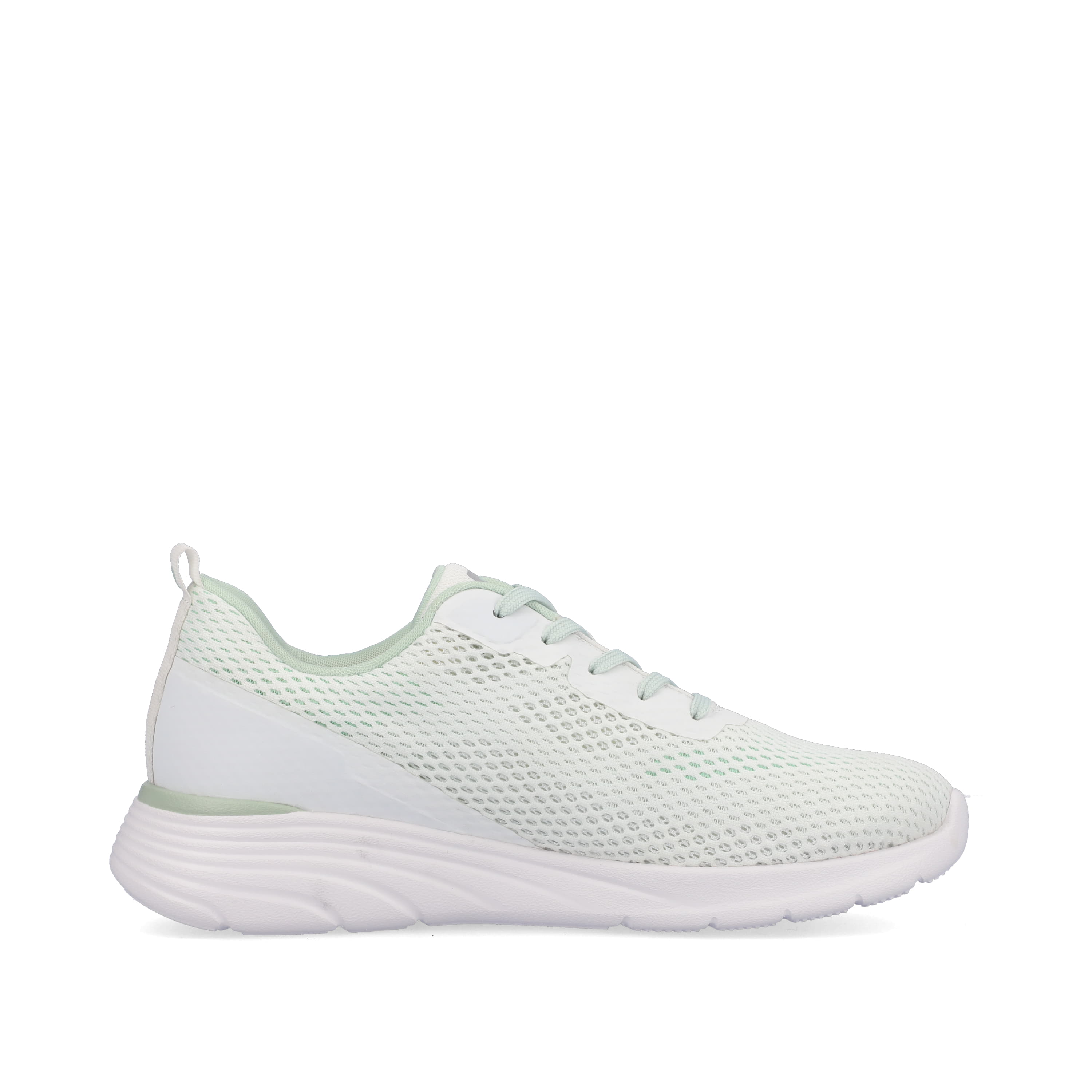 Rieker Damen Sneaker Low crystal white