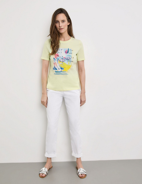 T-Shirt mit Frontprint