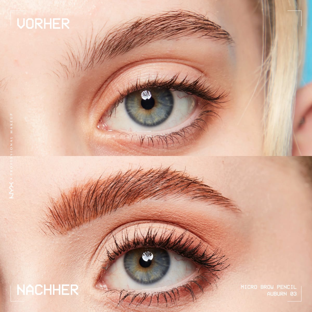 Augenbrauenstift Micro 03 Auburn, 0,5 g