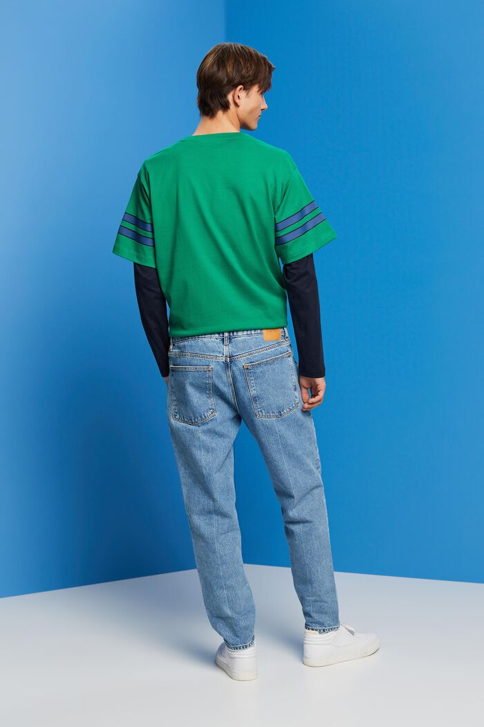 Retrojeans in bequemer Passform mit nachhaltigem Denim