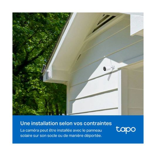Beveiligingscamera-pakket TAPO TC82   zonnepaneel
