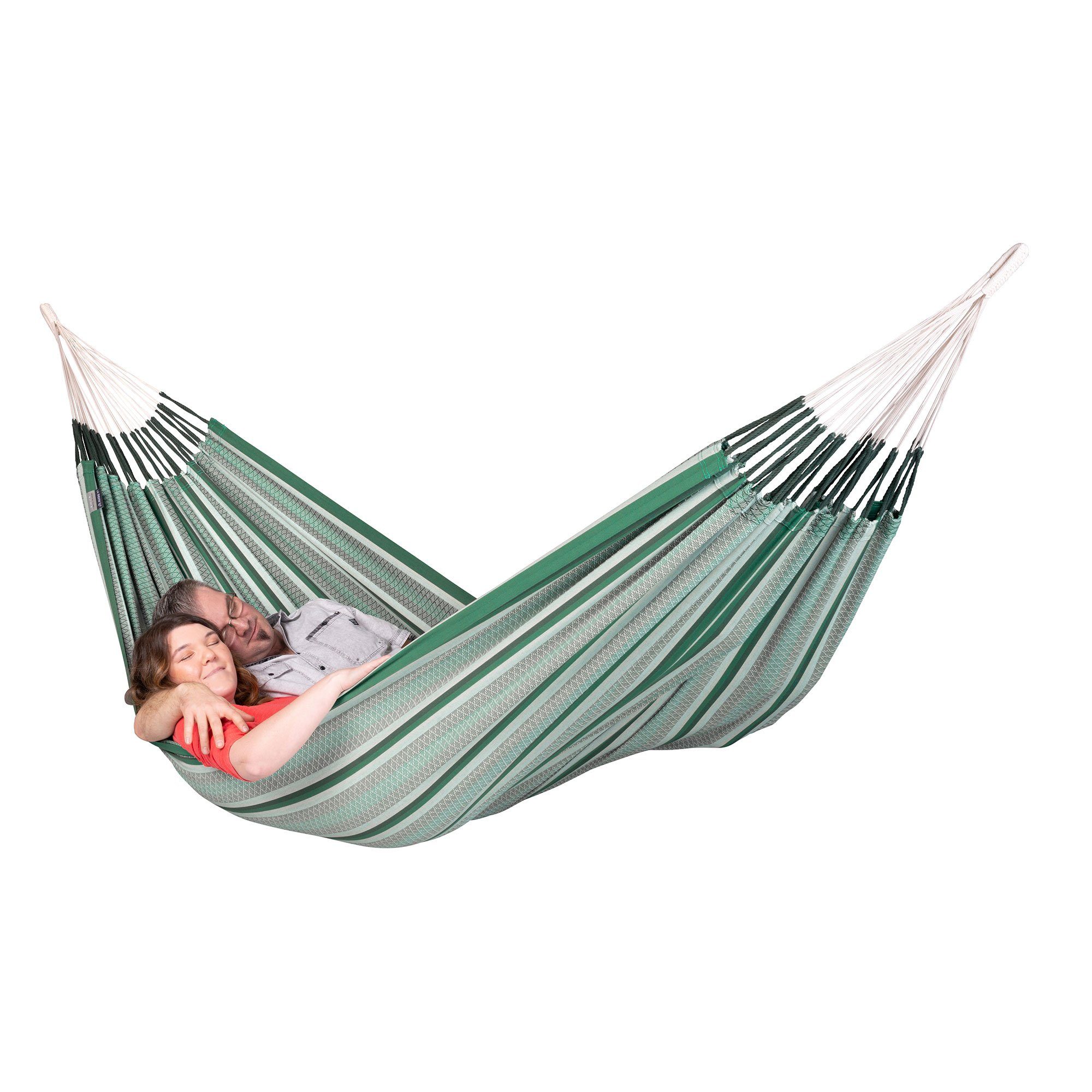 La Siesta Hängematte Doppel Hängematte Modesta Agave von La Siesta Bio Baumwolle Tuchhänge, Hochwertige Qualität