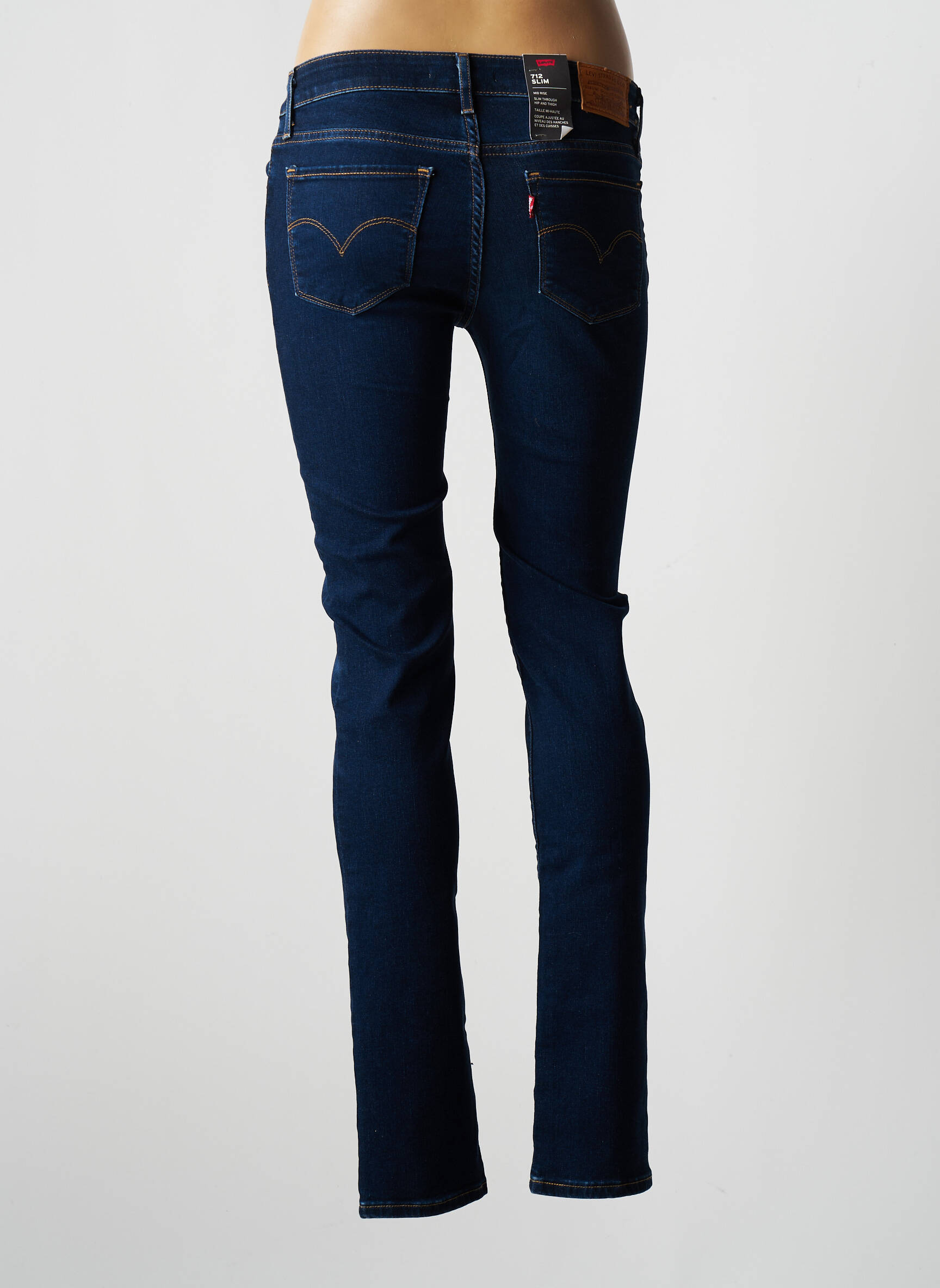 Levis Jeans Coupe Slim Femme couleur bleu