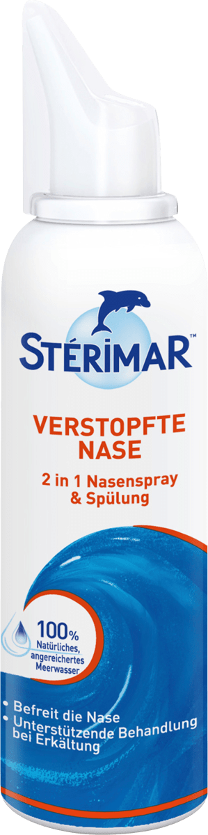 Nasenspray & Spülung 2in1, verstopfte Nase, 50 ml