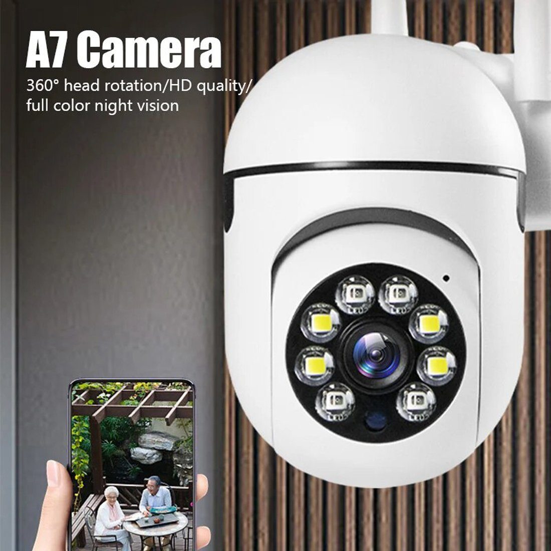 Bolwins B98D WIFI IP Überwachung Kamera Dual Band Wireless Nachtsicht Video Überwachungskamera
