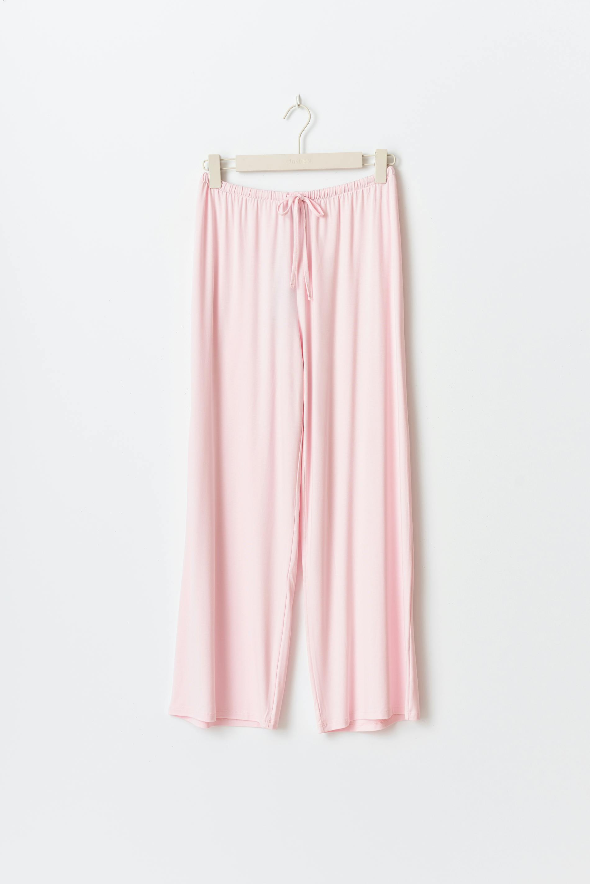 Drawstring wide trousers