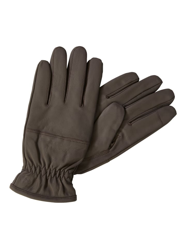Camel Active Lederhandschuhe mit Screen-Tab Funktion in Dunkelbraun günstig kaufen
