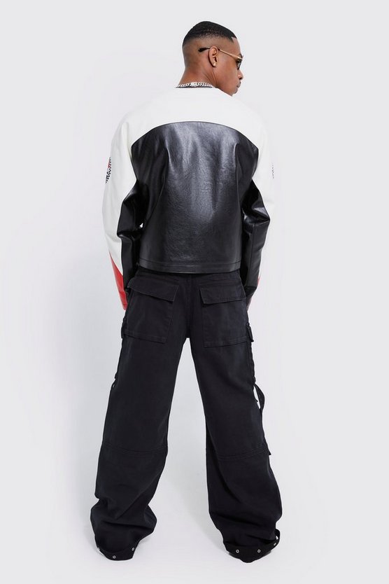 Lockere Schlagjeans mit Taschen