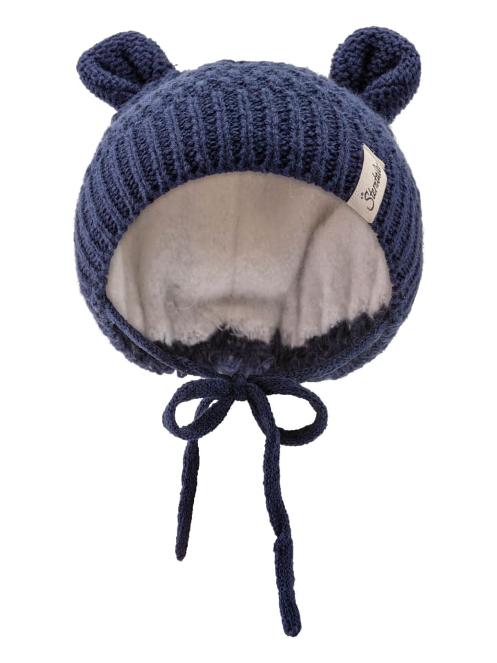 Sterntaler Strickmütze Ohren in marineblau günstig kaufen