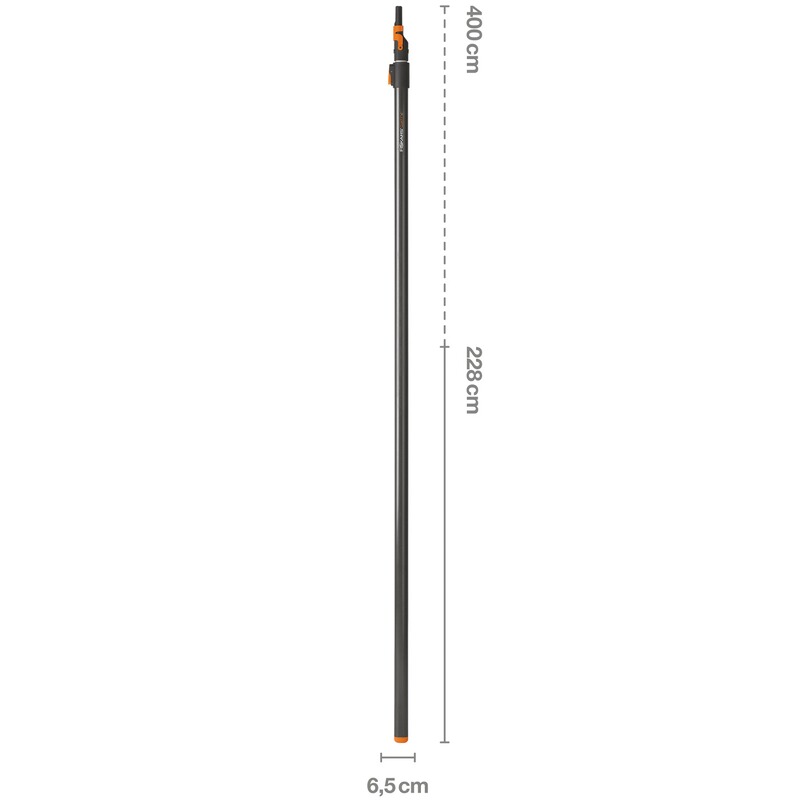 Fiskars Teleskopstiel QuickFit 228-400 cm