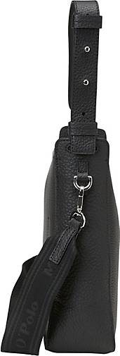 Marc O'Polo Hobo-Bag small aus genarbtem Rindsleder