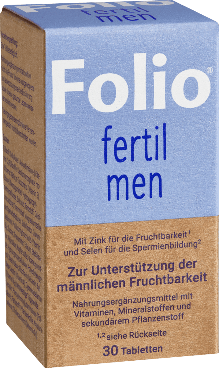 Fertil men Folsäure Tabletten, 30 St