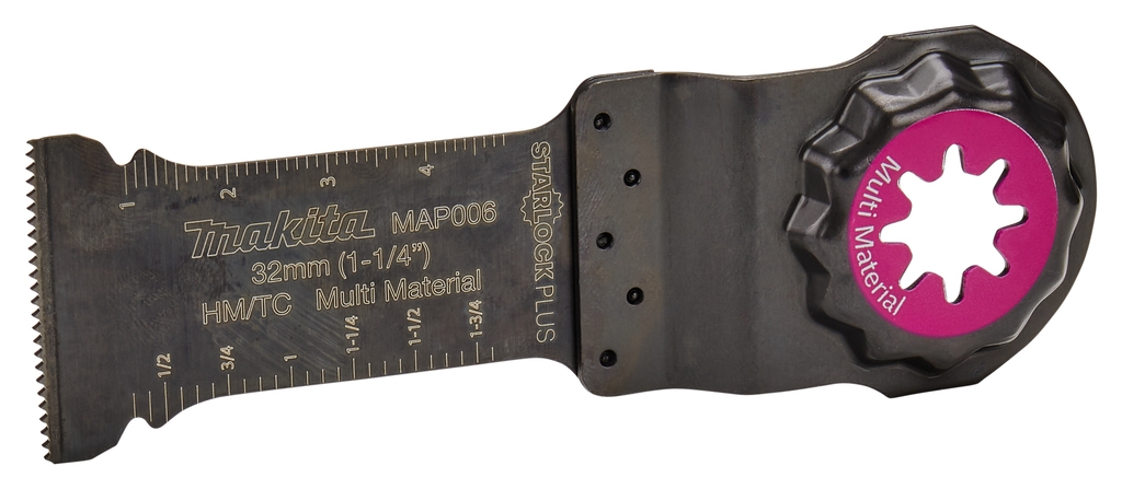 Akcesoria Makita B-66379 MAP006 Brzeszczot do piły zanurzeniowej 32x50mm wielofunkcyjny Starlock Plus brzeszczot do narzędzi wielofunkcyjnych