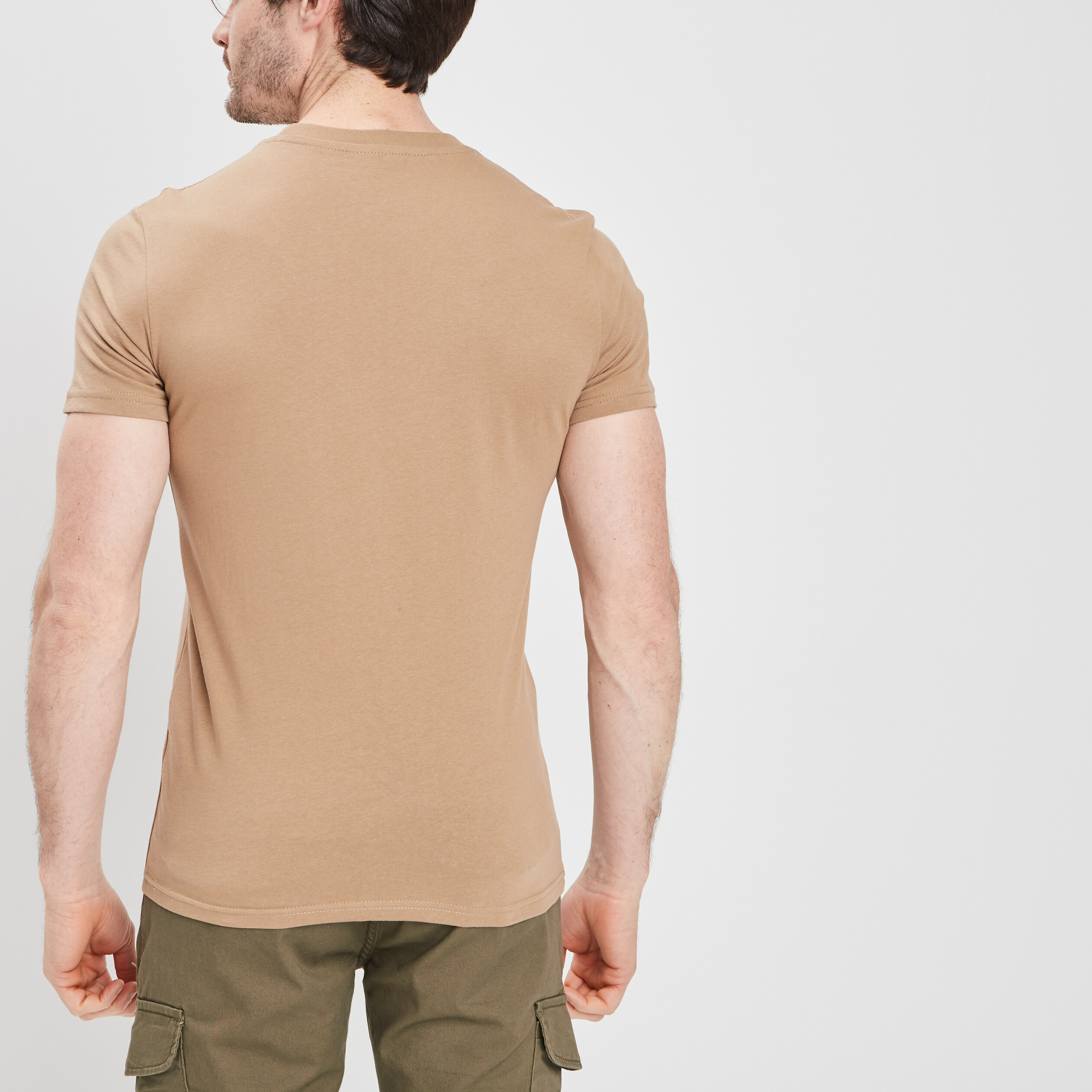 T-shirt Liberto vert kaki homme | La Halle