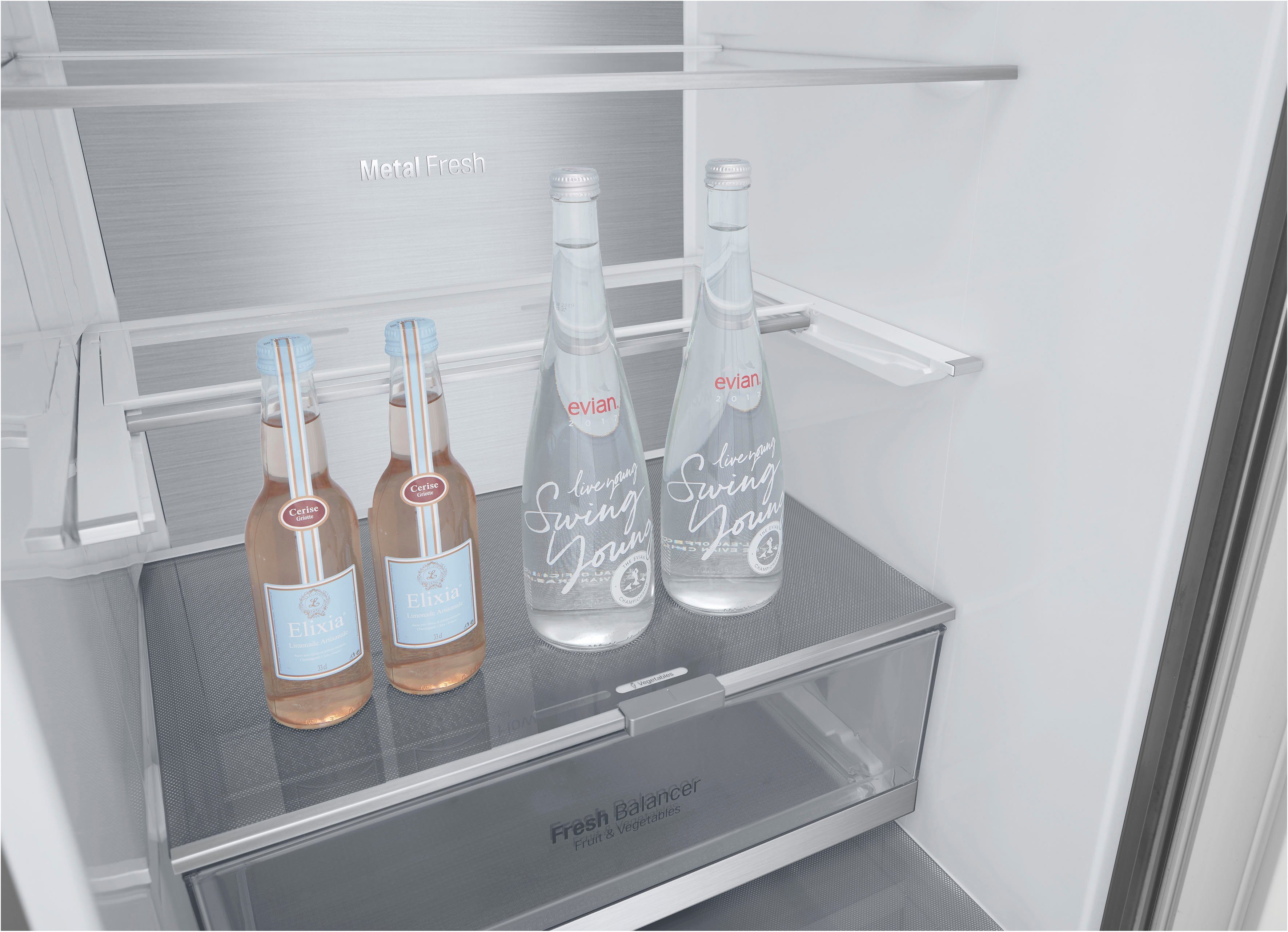 LG Kühl-/Gefrierkombination GBB92STBAP, 203 cm hoch, 59,5 cm breit