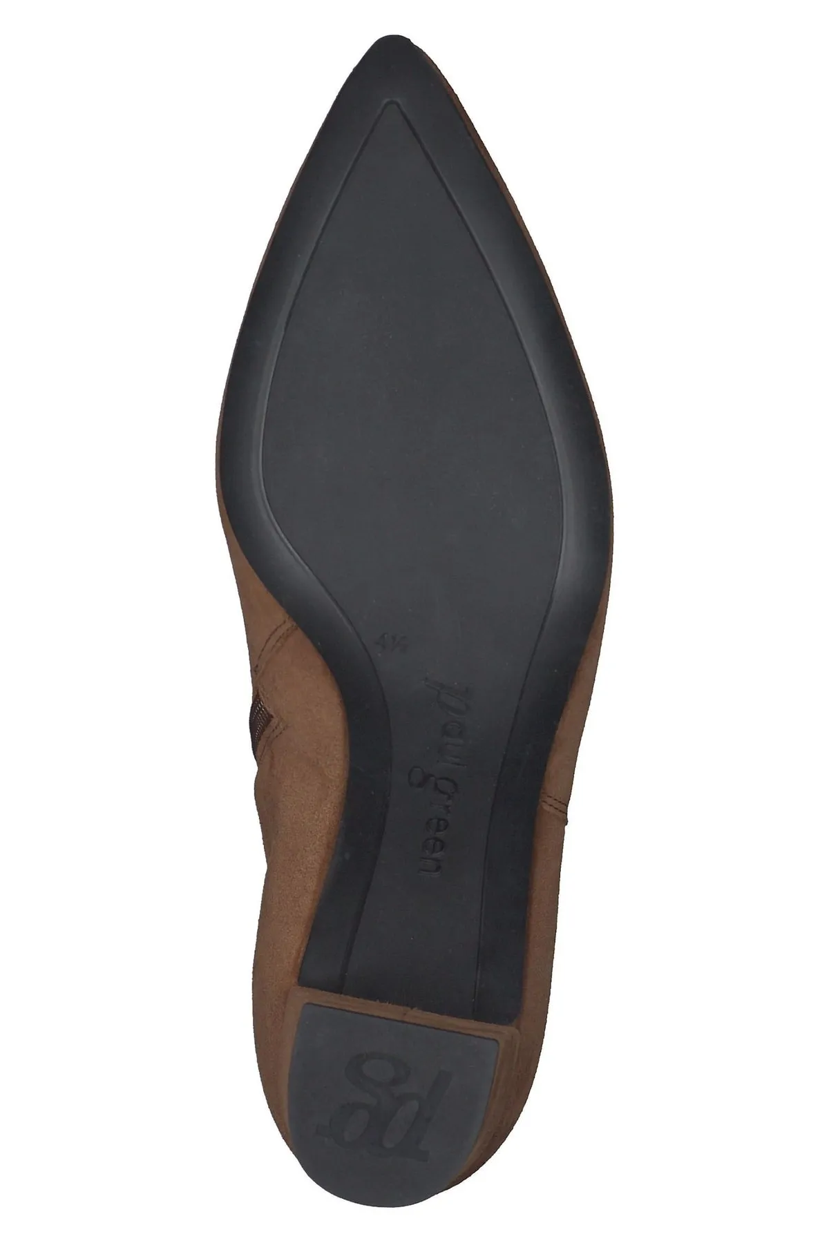 Paul Green  Stiefelette - Braun - Blockabsatz