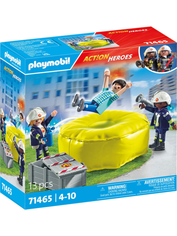 Playmobil Spielfigur Set Action Heroes Feuerwehrleute mit Luftkissen, 4-10 Jahre günstig kaufen onesize