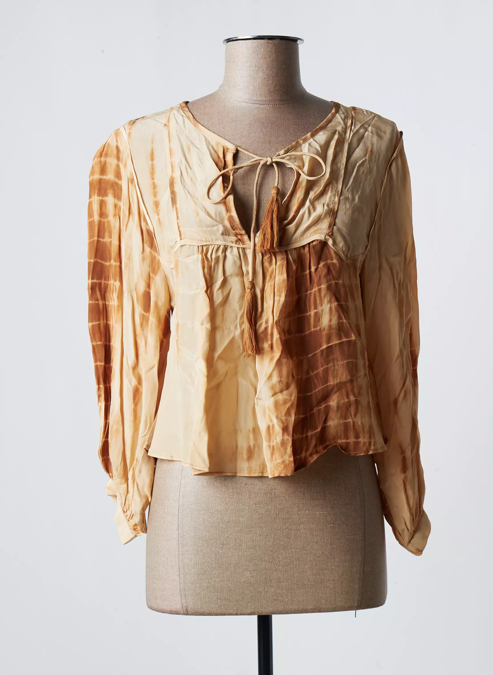 Leonie Blouses Femme couleur beige