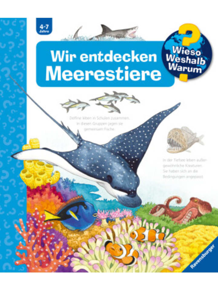 Ravensburger Verlag GmbH Buch - Wieso? Weshalb? Warum?, Band 27 - Wir entdecken Meerestiere günstig kaufen onesize