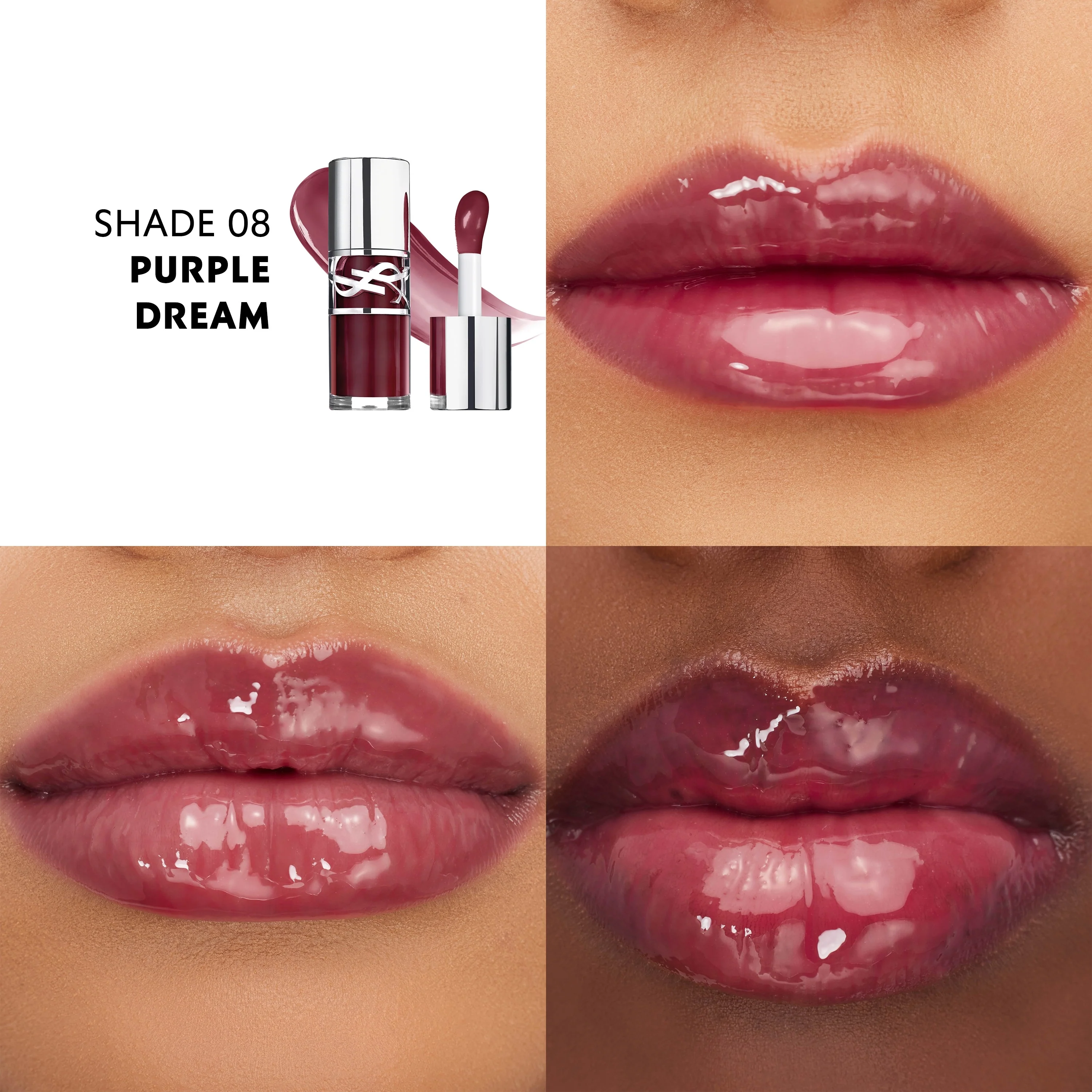 Lips YSL Loveshine Plumping Lip Oil Gloss - Plumping Lip Gloss - Lesk na pery