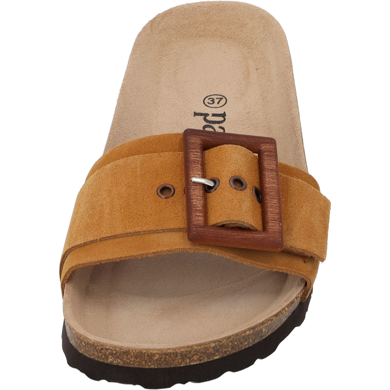 Palado Malta Wood by Sila Sahin, Pantoletten, Damen, Braun