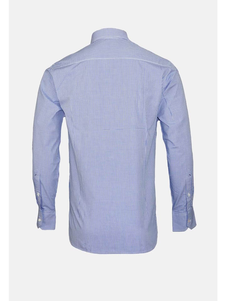 U.S. Polo Assn. U.S. Polo Assn. Hemd Popline Langarmhemd Button Down Shirt in blau günstig kaufen
