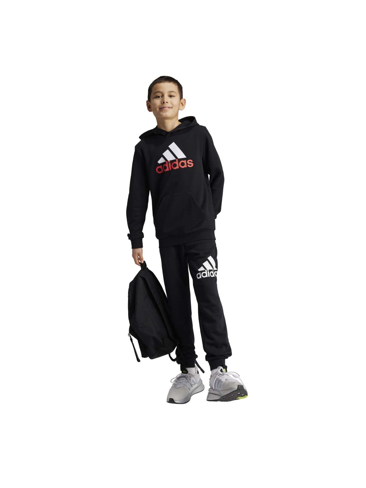Adidas Essentials Hoodie Kinder schwarz