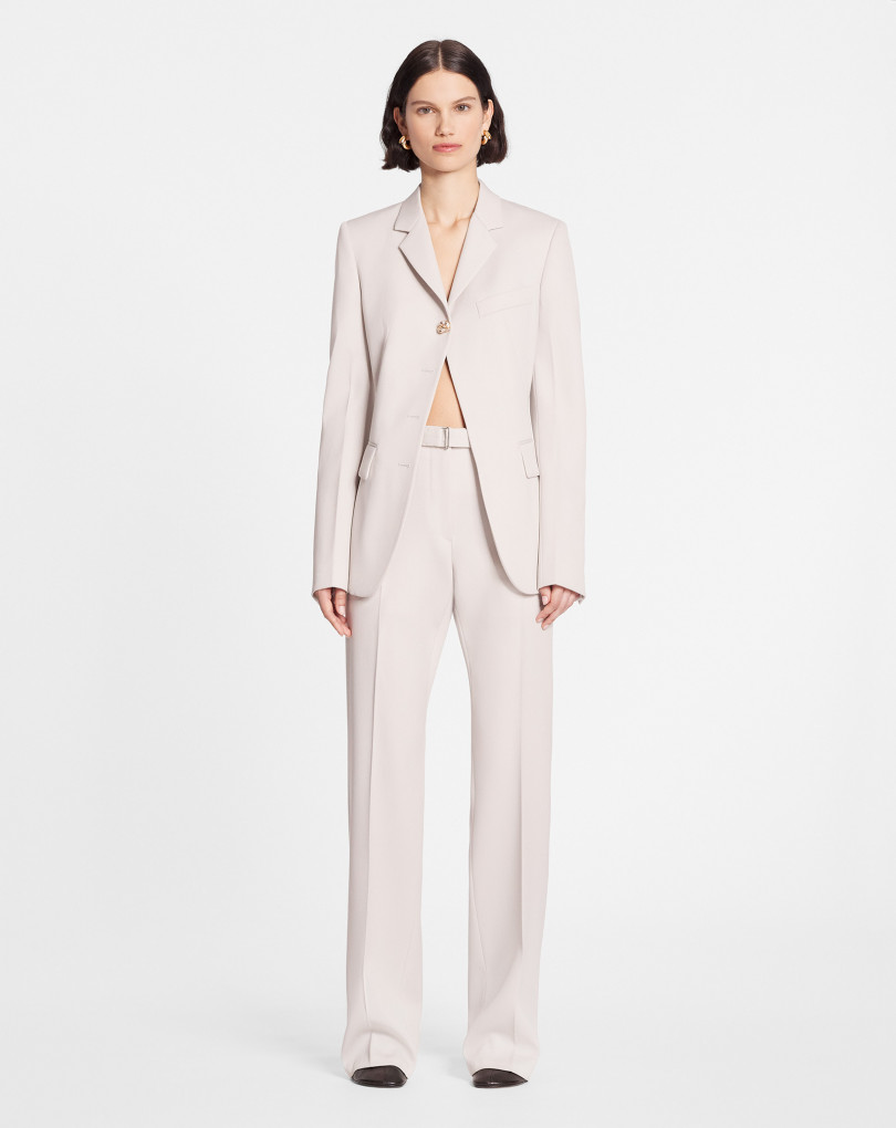 VESTE CINTRÉE A BOUTONNAGE SIMPLE