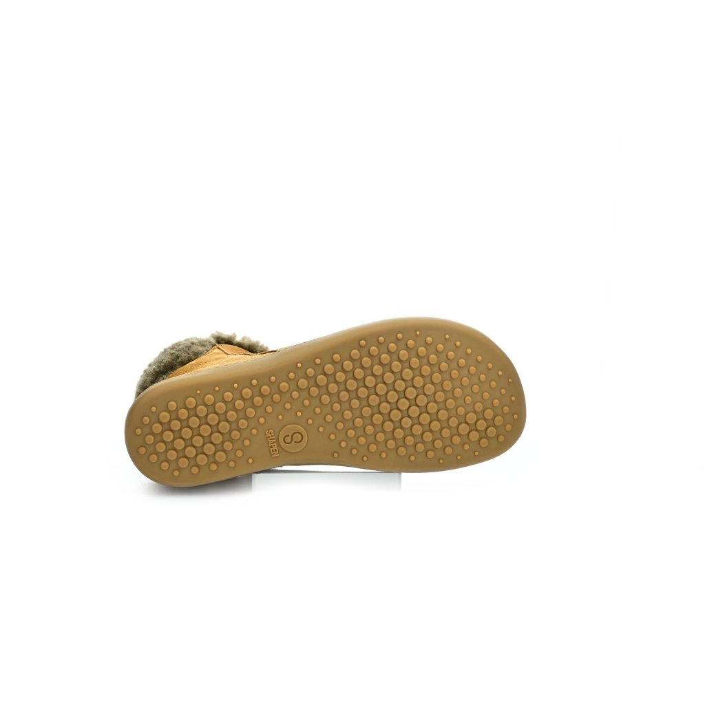Shapen Fluffy 2.0 Brown Winterbarfußschuhe