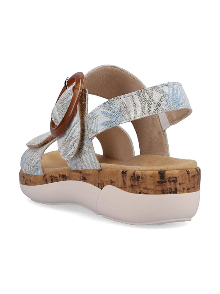 remonte Riemchen Sandalen für Damen in weiß in beige günstig kaufen