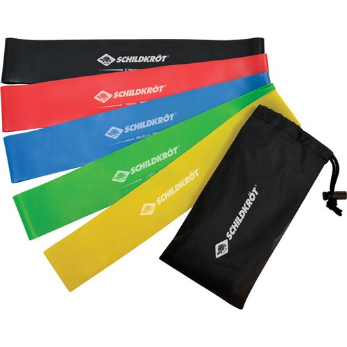 SCHILDKRÖT FITNESS MINI RESISTANCE BAND 5ER SET
