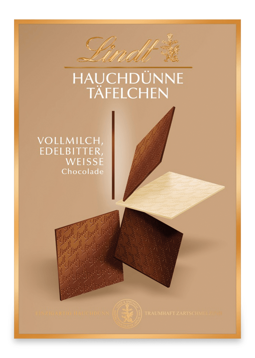Hauchdünne Täfelchen Auslese, 125g