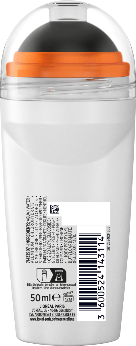 Antitranspirant Deo Roll-on Hydra Energy, Extreme Sport, 50 ml