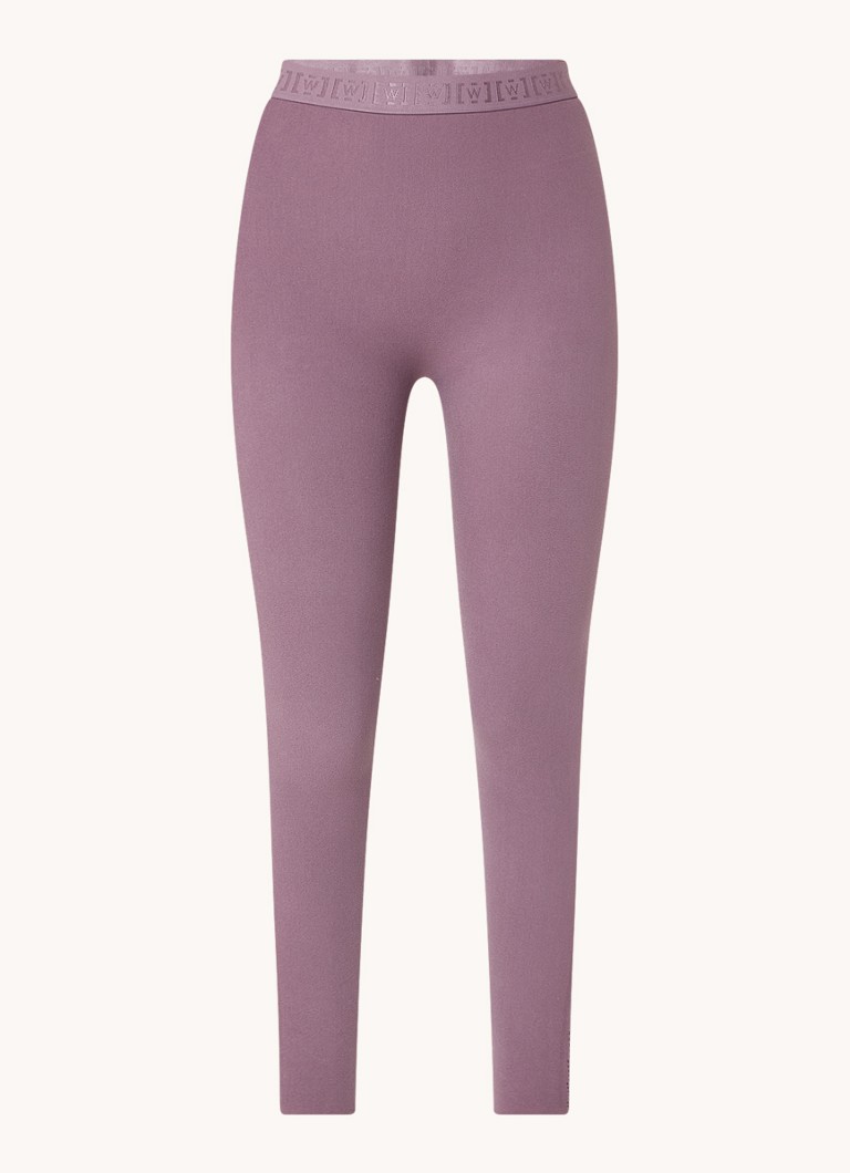 Wolford pajkice za trening z visokim pasom in logotipom