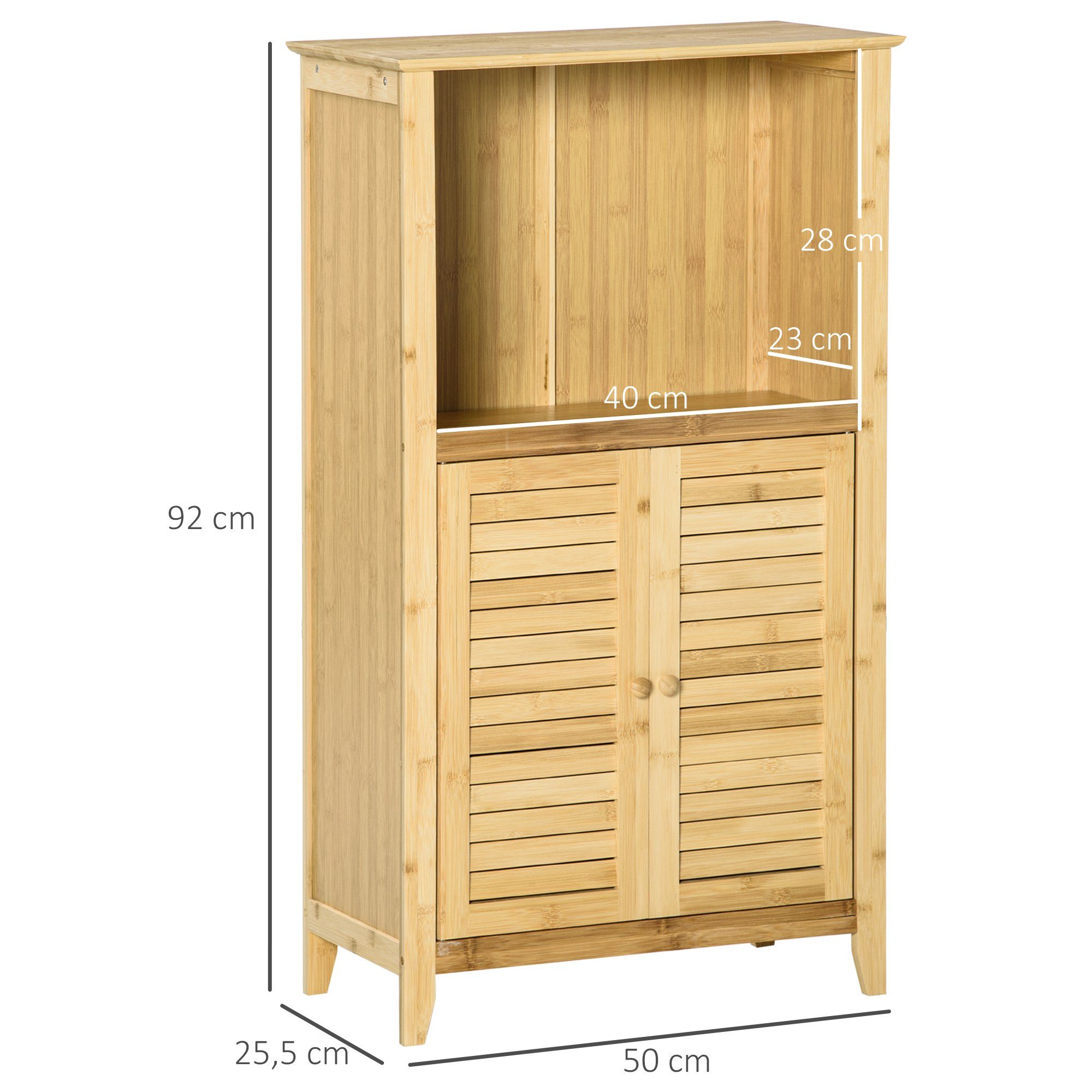 HOMCOM Badkommode Badschrank