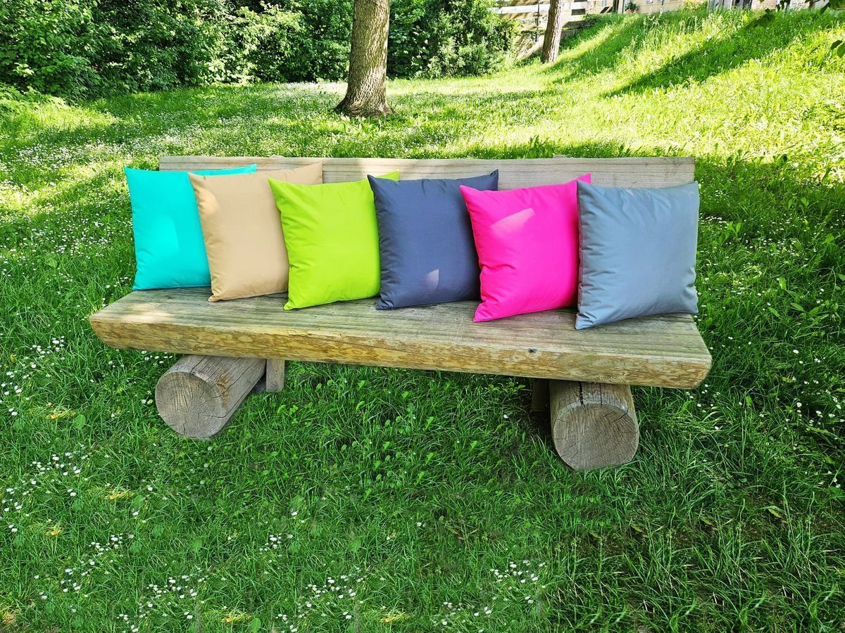 JACK Dekokissen JACK 50x50cm Outdoor Lounge Kissen inkl. XXL Füllung Sitzkissen, starke Füllung, Robust, Strapazierfähig, Wasserabweisend, Innen&Außen